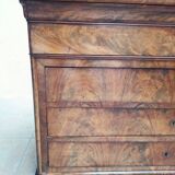 Louis Philippe mahogany secretary chest of drawers