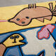 Corneille art rug scandinavia 1970s