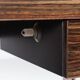 Trau Arredamenti Metallici S.P.A. large desk rosewood Italy 1960