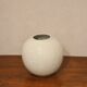 Trio of vases in white porcelain