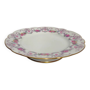Plat à gâteaux en porcelaine