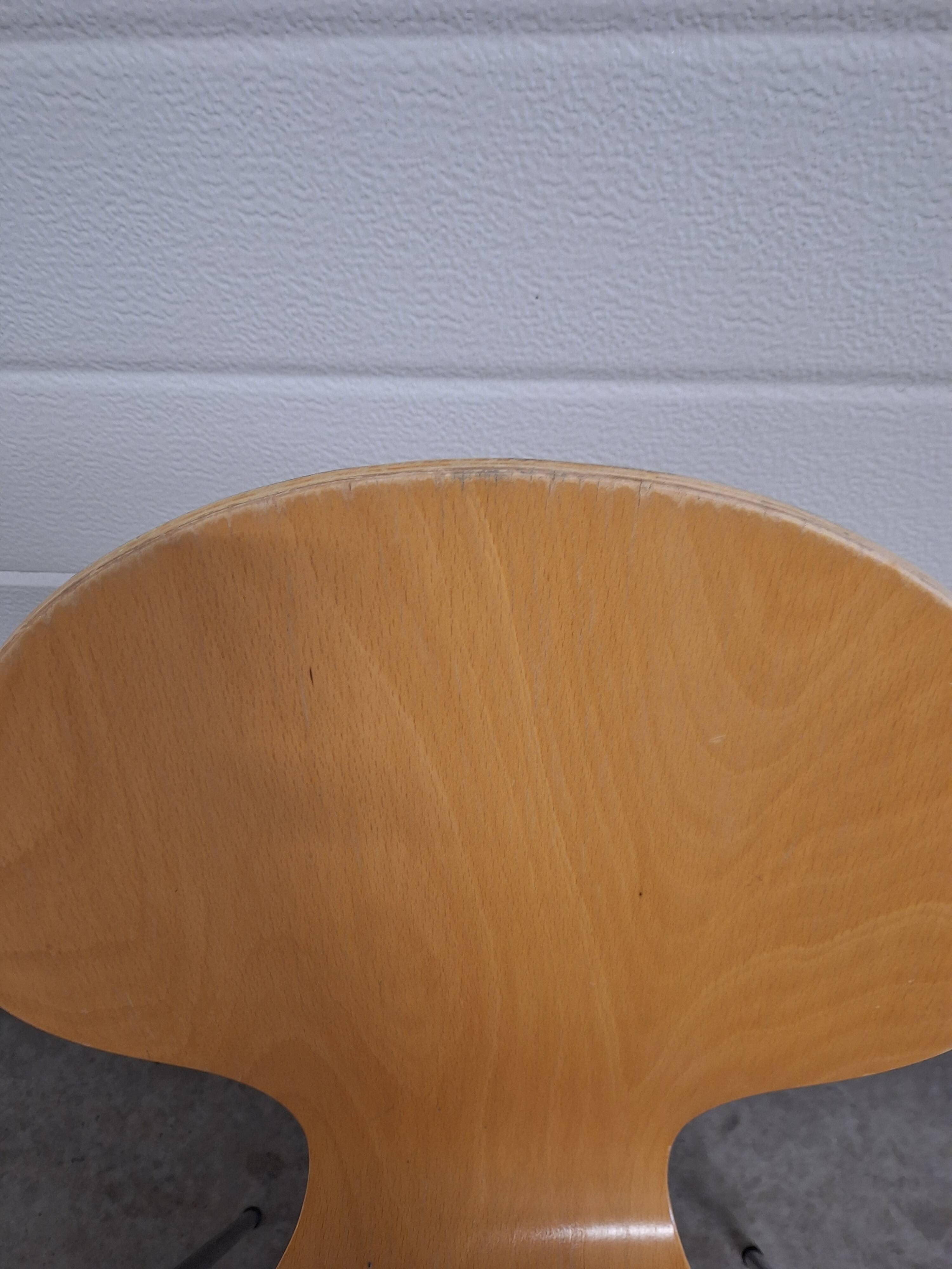 Pair of Vintage Wooden Chairs