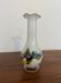 Vase type Murano blanche jaspé 