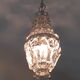 Lustre montgolfière à papilles
