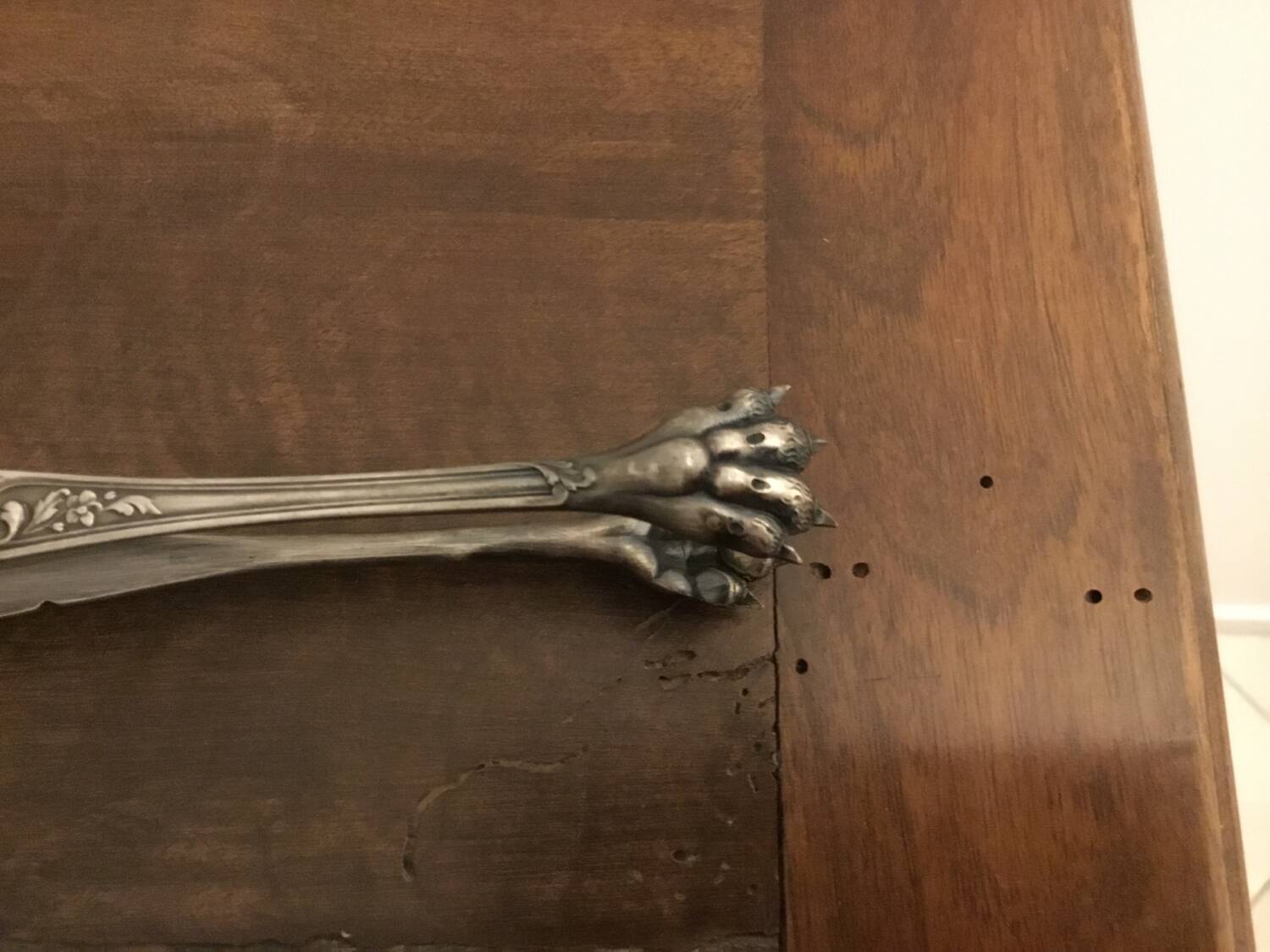 Antique sugar tongs
