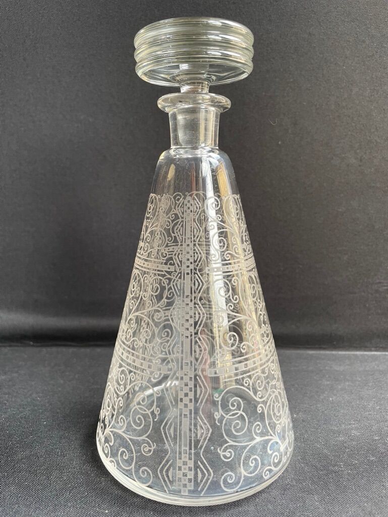 Carafe Baccarat service Lido – Art Deco