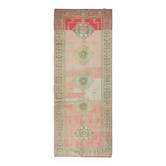 Tapis de couloir vintage pour cuisine. Tapis fait main pour couloir. Tapis turc pour escaliers.