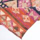 Brown & Pink Tribal Vintage Runner Rug, 83x294Cm