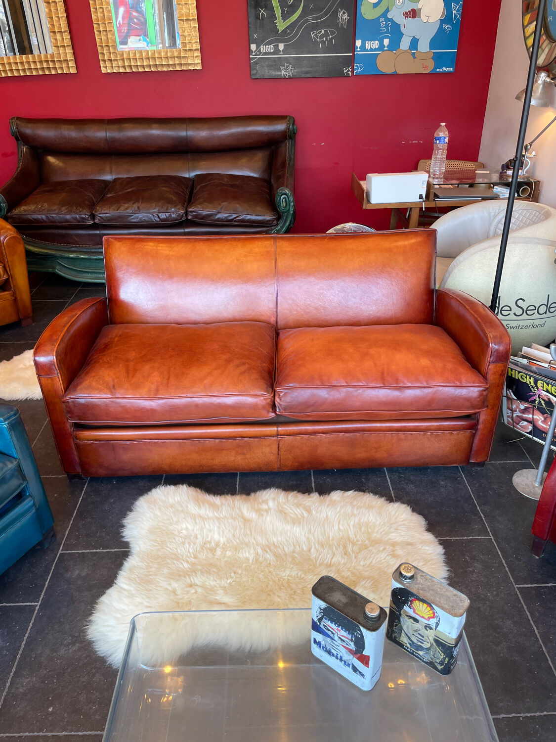 Club sofa