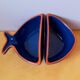 Majolica fish aperitif bowl