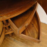 Rounded corner cabinet 1960 danish