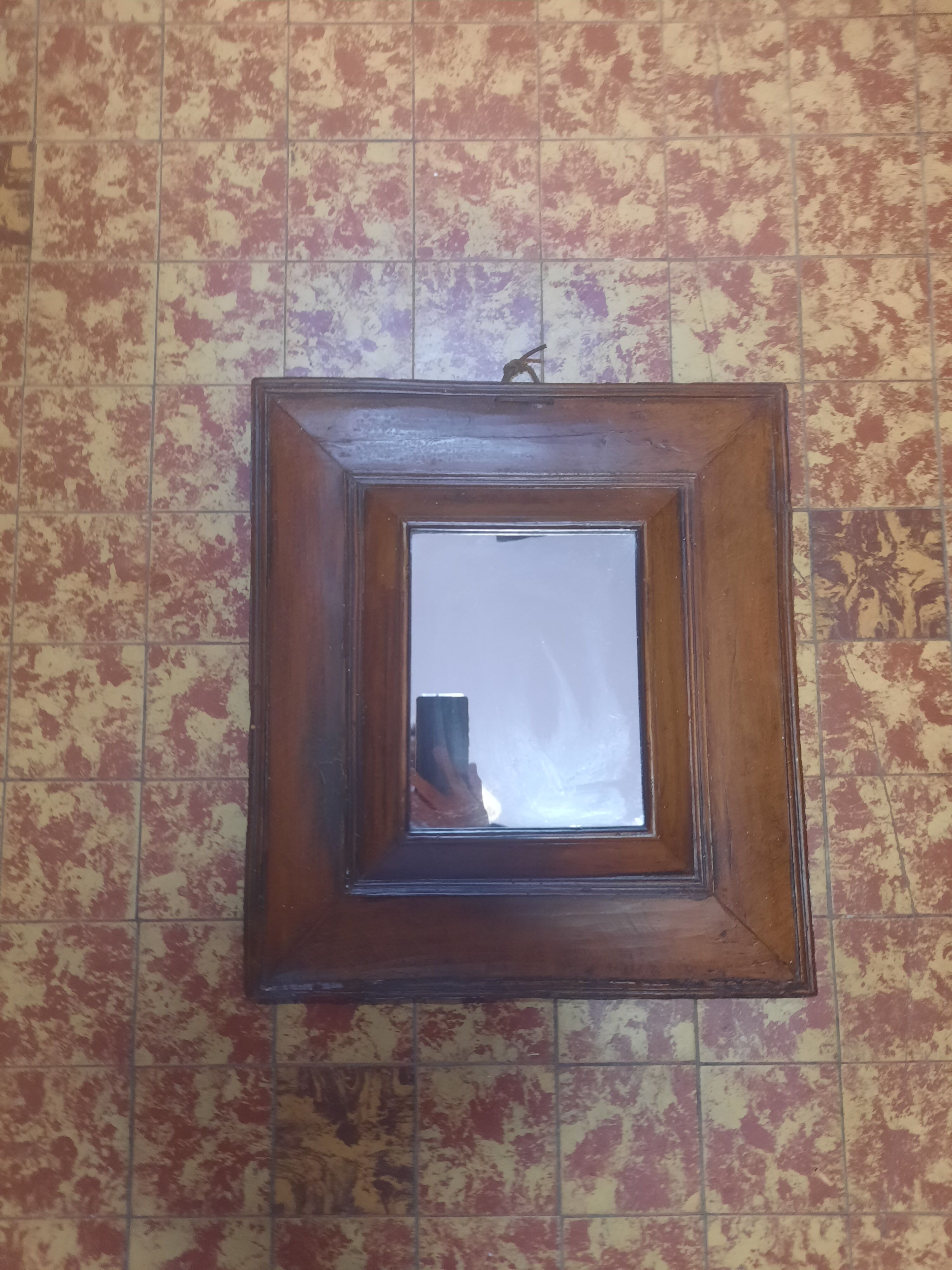 Wooden mirror