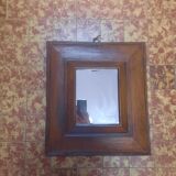 Wooden mirror