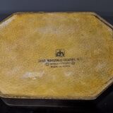 Brutalist XL pocket emptier by David Marshall, bronze and aluminum, Spain, 1980