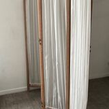 Vintage weathered wooden screen