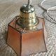 Mother-of-pearl hand lamp