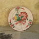 Oriental earthenware plate