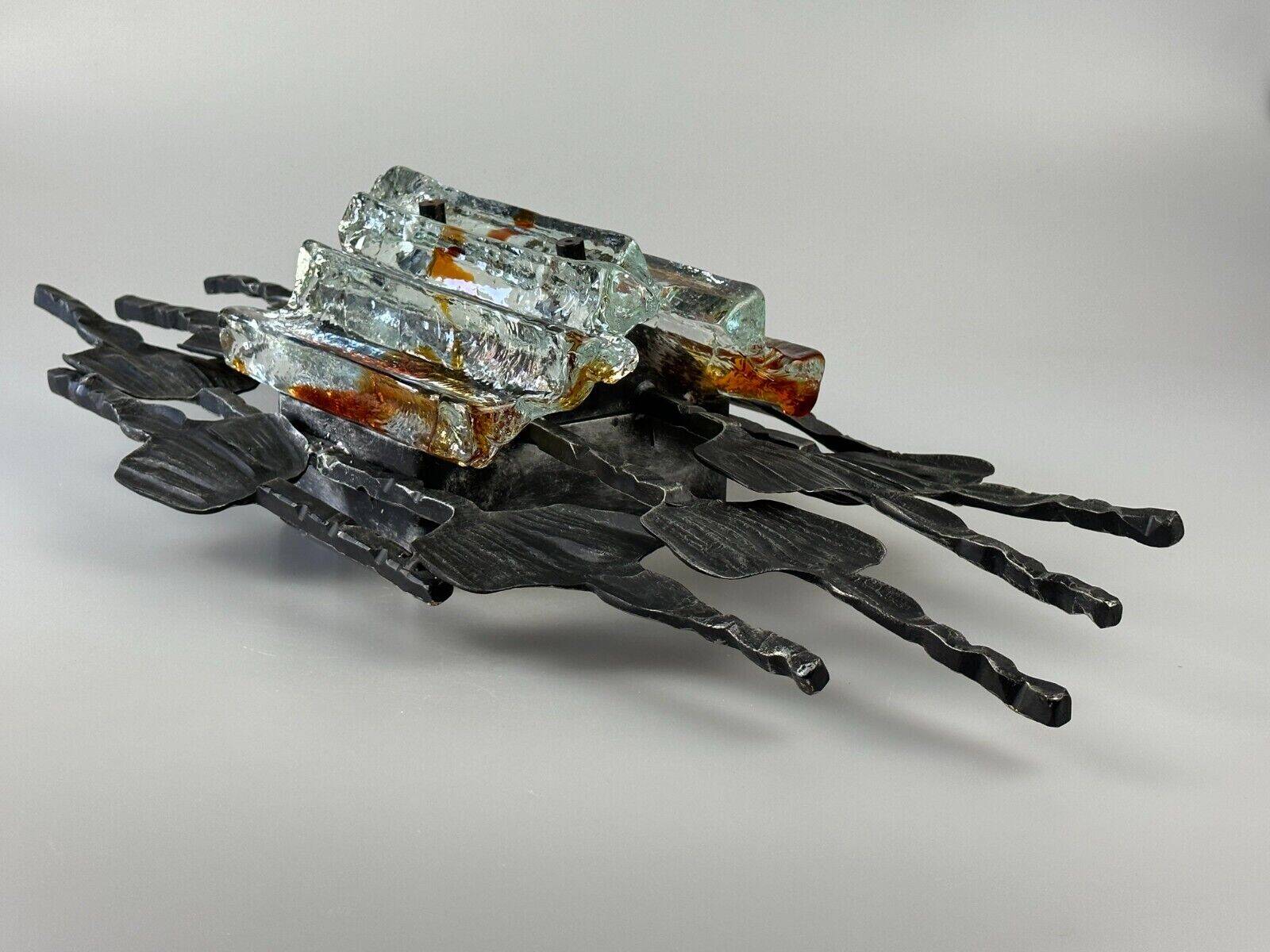 60s 70s Brutalist Wall Lamp Tom Ahlström & Hans Ehrlich Wall Sconce