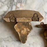 Pair of wall shelves