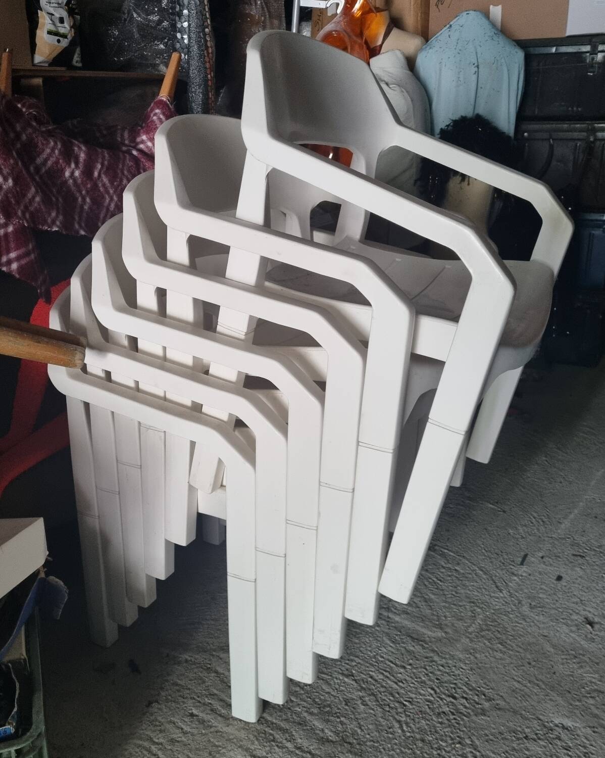 6 chairs Design JP Emonds Belgium, model Lawn Comfort