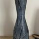 Blue ceramic vase
