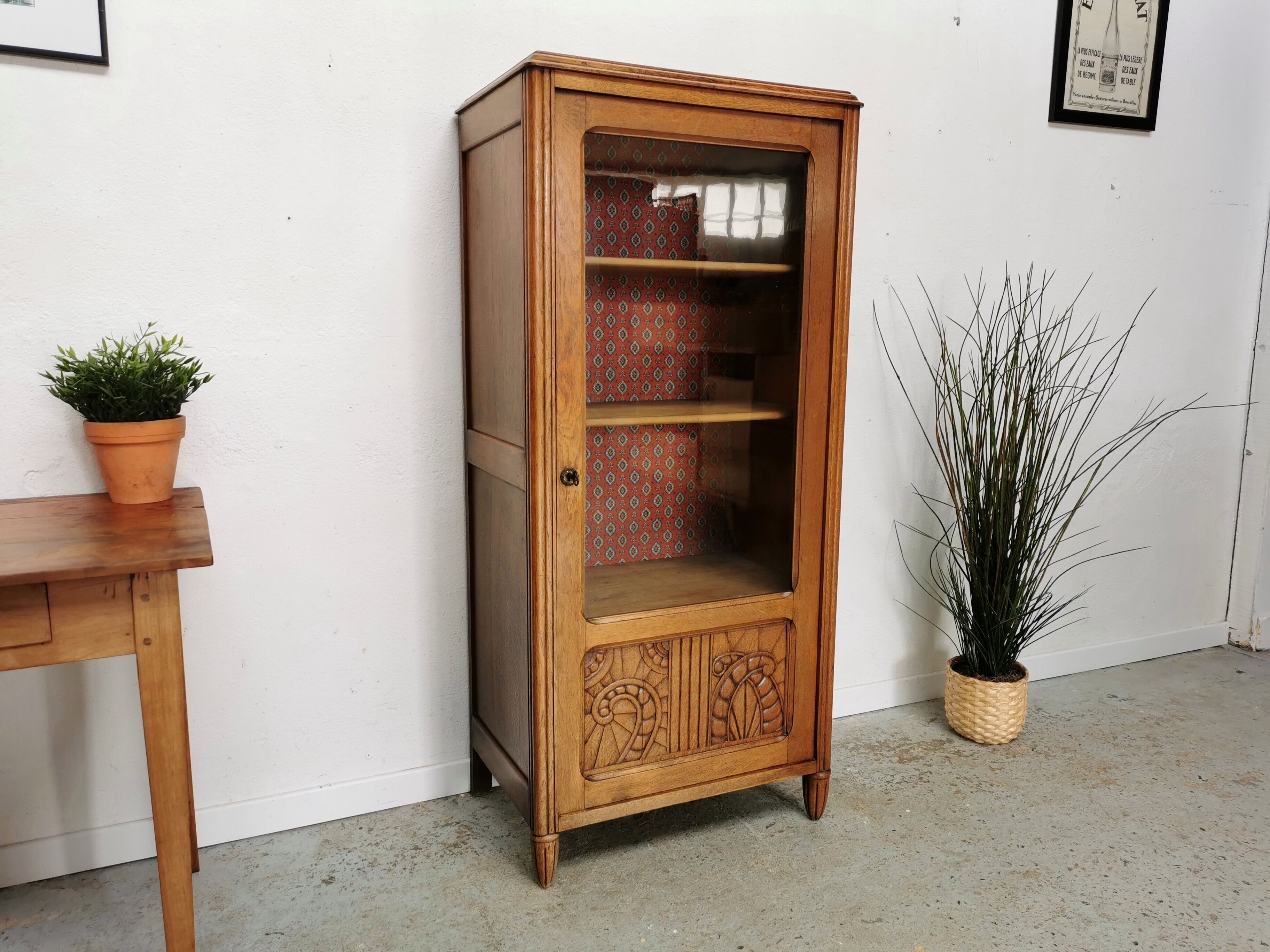 Parisian wardrobe Art Deco vintage showcase