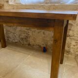 Solid wood table