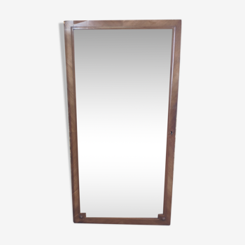 Beveled mirror of old cabinet - 162x83cm