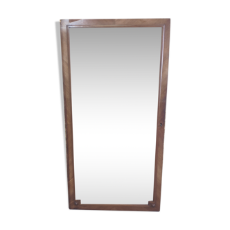 Beveled mirror of old cabinet - 162x83cm
