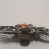 Vintage tin toy motorcycle