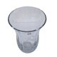 Vaso Centro Tavola Vintage ICHENDORF in Cristallo – Handarbeit – H 30cm