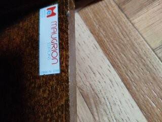 Maugrion Library editions - wood and caning - France 1980s