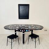 Bauhaus Round Extendable Dining Table, 1920