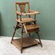 Baby high chair, early 20th century