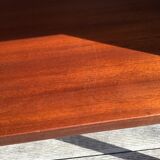 Bedside teak feet compass