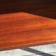 Bedside teak feet compass