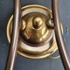 Paire d'appliques murales grandes doubles Art-Déco tulipes vintage France