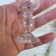 Ensemble de 4 verres à pieds anciens en cristal pour liqueur