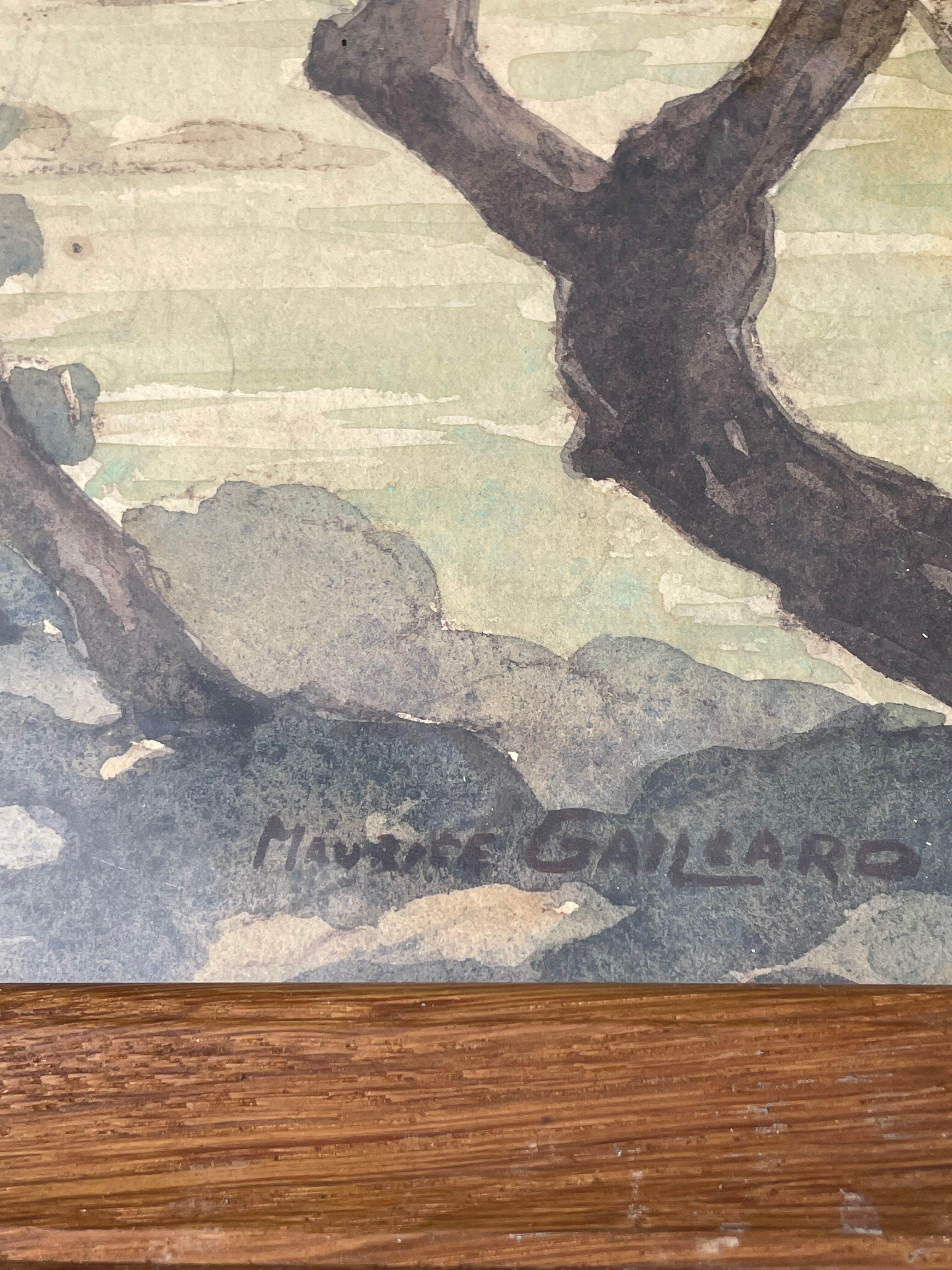 Maurice Gaillard painting, 20th century