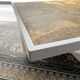 Wood and cork coffee table 1970