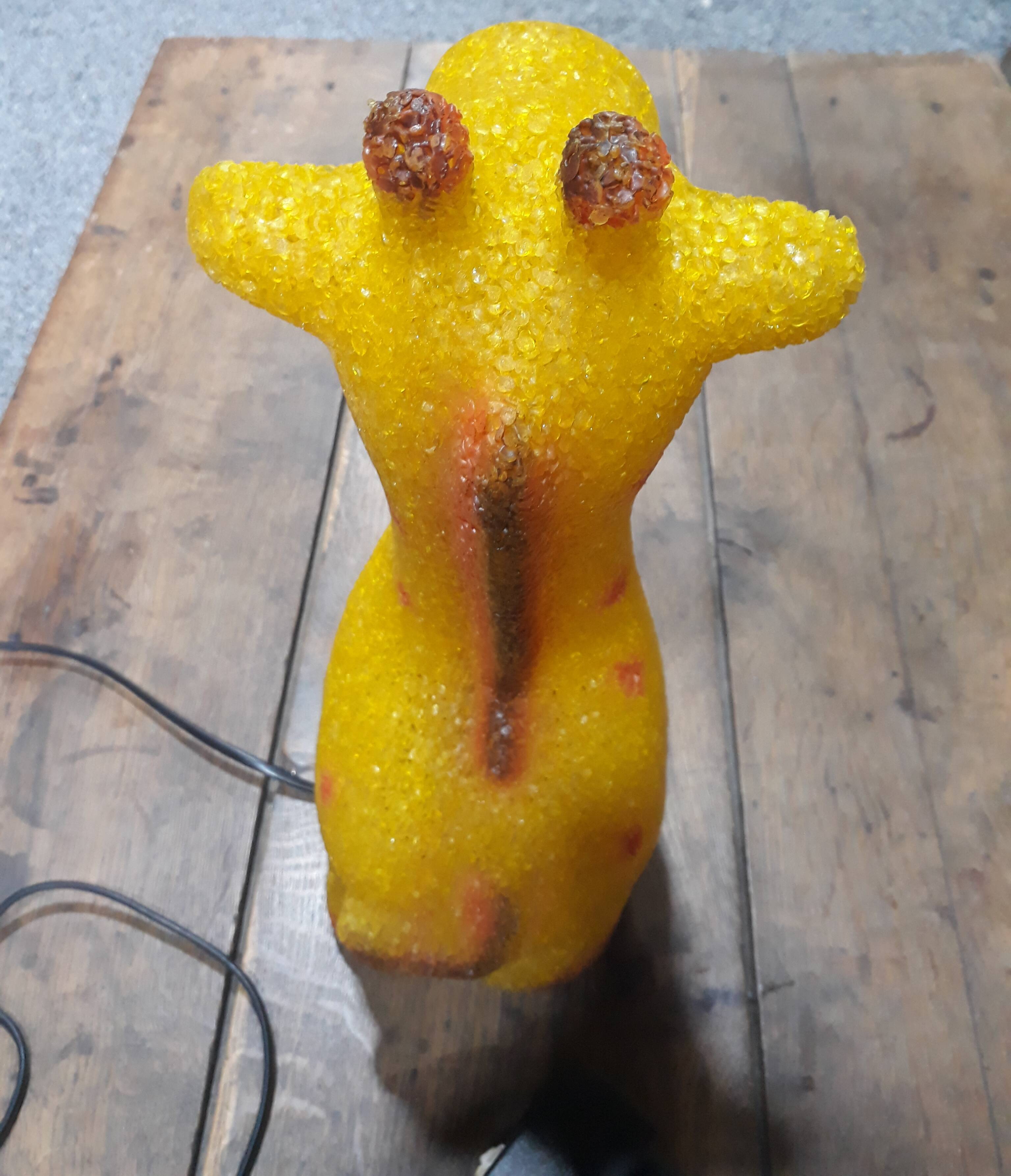 Lampe veilleuse pour enfant girafe