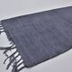Tapis en chanvre noir vintage sku3956