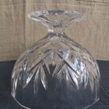 Crystal compotier on shower foot