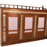 Colonial sideboard in Burmese teak