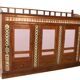 Colonial sideboard in Burmese teak