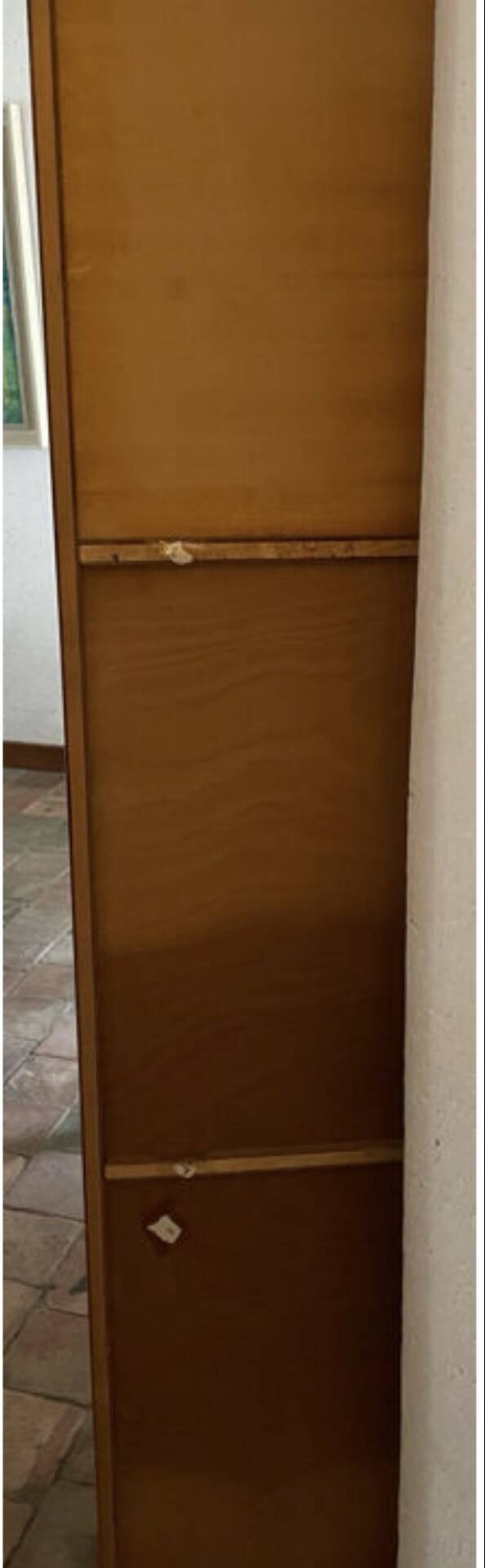 Very nice vintage wooden secretary, in a retro 60s/70s style, on