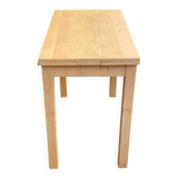 Scandinavian extendable dining table console 50-90cm