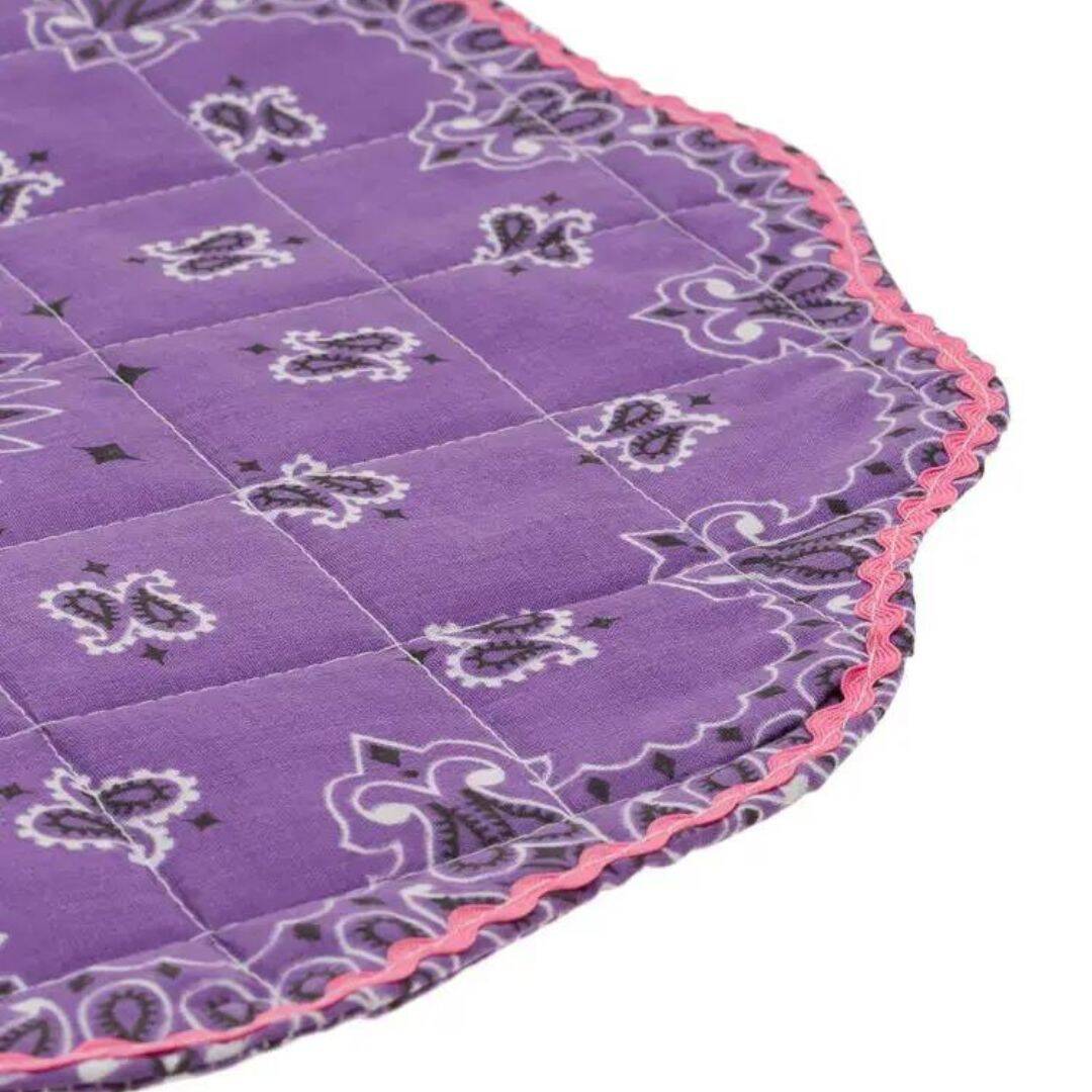 Set de table bandana - lilas
