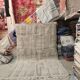 Large Beni Ouarain rug 300x200 cm in natural wool – Berber rug