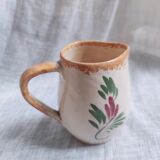 Small hand-painted pitcher